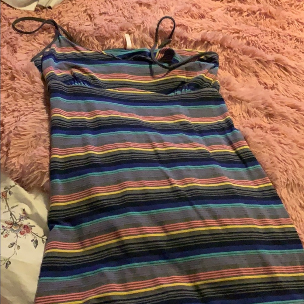 Striped night gown